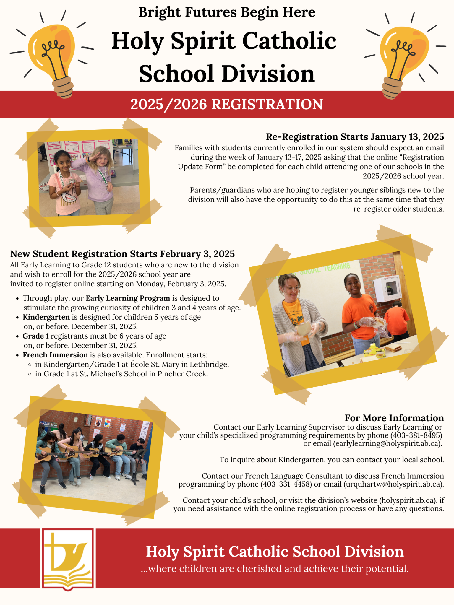20252026 REGISTRATION Newsletter Insert